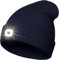 KAVAVO Beanie-Mütze mit Licht, wiederaufladbare USB-LED-beleuchtete Beanie-Mütze, Unisex-Winterwärmer-Strickmütze für Nachtspaziergänge, Angeln, Camping, Jagd.