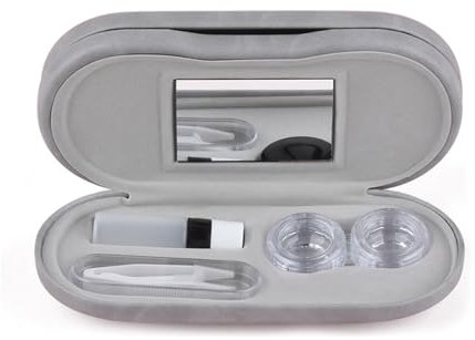 Reiseobjektiv-Box, Organizer, modische Kontaktlinsenträger, Kontaktlinsenzubehör für den täglichen Gebrauch und auf Reisen
