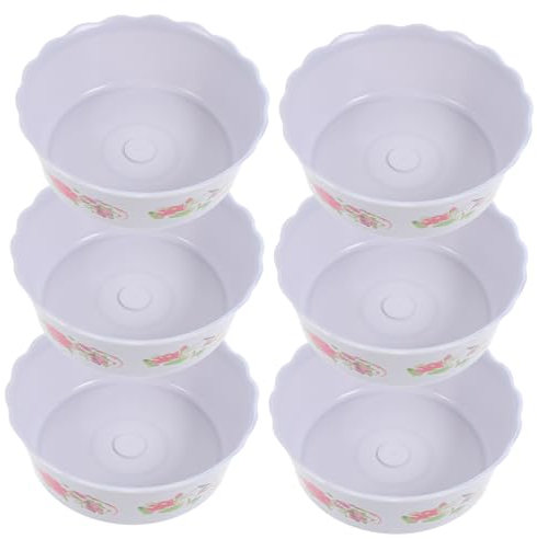 PAMINGONO 6pièces Pots Hydroponiques pour Plantes Aquatiques Décoration De Jardin Pot De Et Jonquille Réutilisable Et