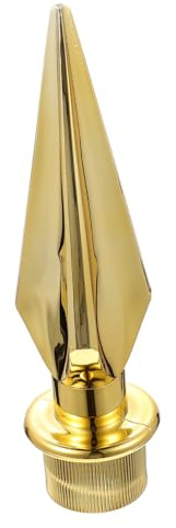INOOMP Pointe Décorative Plastique pour Mât de Drapeau Embout Élégant pour Conférence et Décoration de Bureau Remplacement Facile pour Mât de Drapeau Intérieur