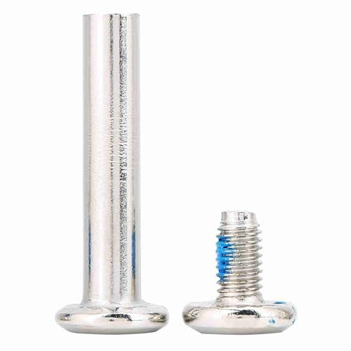 Annadue Tornillos de Repuesto para Patines en Línea, Herrajes para Ejes de Ruedas de Patinaje de 36 Mm, 10 Piezas de Accesorios para Patines en Línea (Longitud interior 36mm)