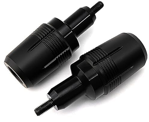CCYYMOWOK Motorrad Sturzpads kompatibel mit CB500F CB500X CB 500F 500X 2013-2024 CB 500 Hornet 500 2024 2025 2026 Zubehör Rahmen Schieber Sturzschutz Crashpads Protektoren (Schwarz)
