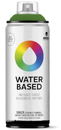 MTN Water Based RV-335 Verde Serengueti, Spray Base Agua 400ml