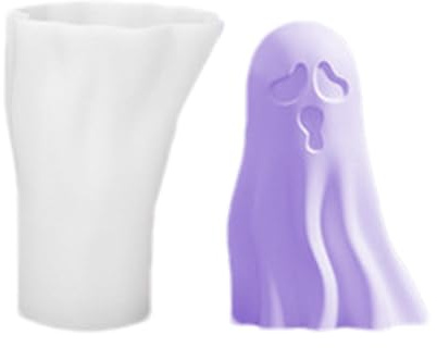Halloween ljusformar – söta spöke ljusformar, halloween ljusformer, silikonform för epoxiharts, handgjord tvål, halloween | silikonform för epoxiharts, handgjord tvål, halloween