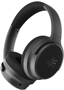 LINSOUL Kiwi Ears Ardor Bluetooth 5.4 Over-Ear-Kopfhörer,Kabellose DJ-Studio-Kopfhörer,Dualer Dynamischer Treiber-Studiomonitor mit Hybrid-ANC,140H Spielzeit,Leichtgewicht für Podcast-Gaming-Gitarre