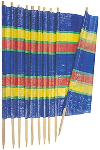 garden mile® Coupe-vent pour jardin, plage, pare-soleil, vacances, caravane et camping - 152 cm de hauteur - Multicolore