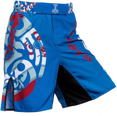 Hardcore Training Thor Shorts Homme Combat Shorts Arts Martiaux MMA BJJ Fitness Muay Thai Boxe Grappling No Gi