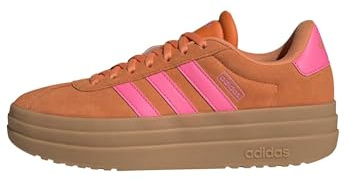 adidas Damen VL Court Bold Shoes, Pure Orange/Lucid pink/Gum 3, 39 1/3 EU