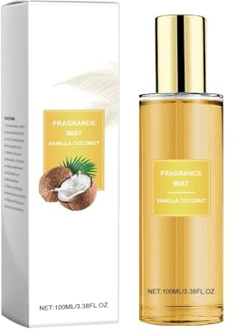 Vanille Coconut Passion Body spray,Parfum Vanille,Brume corporelle parfumée,Brume Parfumée Coco Passion, Spray Corps Eau de Parfum pour Femme,Longue Durée, Idéal pour l'Été (1PC)