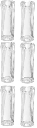 FUOYLOO 20 Tiradores Transparentes de Plástico para Cordones de Persianas, Accesorios Decorativos Suaves al Tacto para Reparaciones de Cortinas Hogar