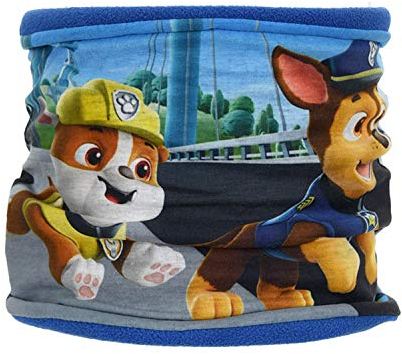 Paw Patrol Schlauchschal Snood Kinder Jungen Schal Halstuch rot blau Mütze neu!, Farbe:blau