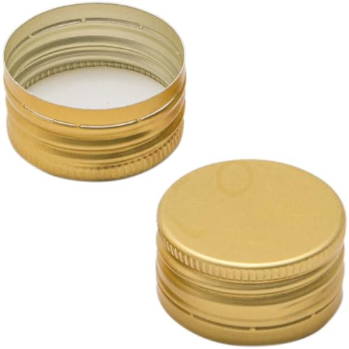 La zappa Tappi a Vite prefilettato per Bottiglie in Vetro conservazione Olio 31.5 mm 24 Pezzi