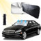 Parasole Auto,Parasole Auto Parabrezza Interno,Parasole Per Auto,Ombrello Parasole Pieghevole Protettore Anti-UV,Accessori Auto,Adatto Alla Maggior Parte Delle Auto, SUV,Berline