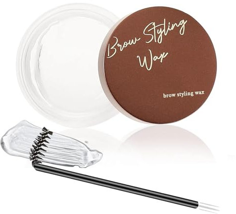 Augenbrauen Gel Transparent, Augenbrauengel Klare, Augenbrauen Wachs, Braue Wachs Gel Shaping für Braue Laminierung Effekt, Augenbraue Styling Wachs
