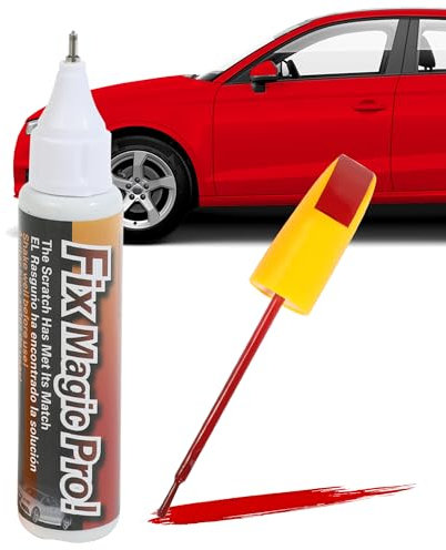 Flaconi Car Paint Scratch Repair,Touch up Paint for Cars,Suitable for Scratch Repairs of Most Cars,Motorcycles (Red)