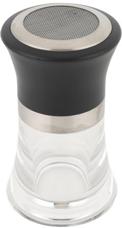 Shaker a Maglie Fine, Shaker di Zucchero in Polvere in Acciaio Inossidabile con Coperchio, Spargitore Setaccio Nemico per Cacao, Zucchero e Spezie