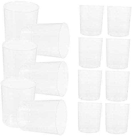 CIYODO 30pcs Measuring Beakers Graduated Liquid Measuring Tools for Science Experiment Lab Beakers for Classroom Use for Kitchen Use