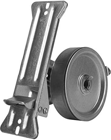 Schellenberg 10223 Recessed Maxi Roller Blind for Roller Shutter Belt with 23 mm Width and Maximum Length of 6 m, Distance, Grey, Hole Spacing 11.5-13.5 cm