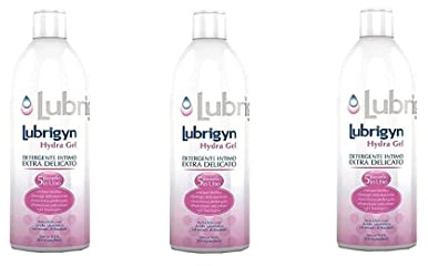 LUBRIGYN HYDRA Gel nettoyant pour sous-vêtements, sensible, 400 ml, pour toutes les familles
