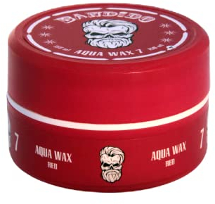 Bandido Aqua Hair Wax Nr.7 Red 150ml | Haargel | Gel Wax | Haarwachs mit Fruchtigem Duft und Starkem Halt