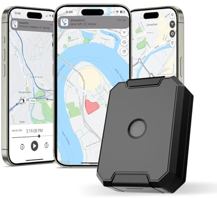 ShieldGPS AT1 - Portable GPS Tracker - Waterproof with Strong Magnetic Attachment - For Vehicles, Equipment and People