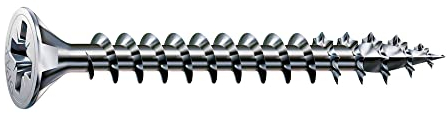 SPAX Vis universelle, 4 x 30 mm, 360 pièces, filetage complet, tête fraisée, empreinte cruciforme Z2, 4CUT, WIROX A9J - 8000000277191