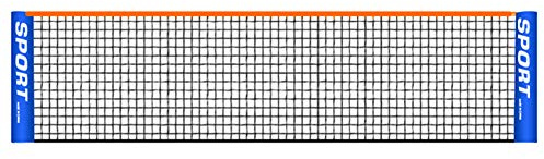 Red de pickleball de bádminton, de poliéster, de repuesto, red de entrenamiento de voleibol para niños y adultos, para tenis, voleibol, solo red de tenis, no incluye poste (3,1 m)
