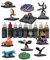 Grinning Gargoyle - Dungeon Critters Miniatures - Plus 10x Army Paint Starter Set - Includes Bat Spider Raven Vulture Lizard Scorpion Owl Rat Insect swarm Snakes Mimic 28mm DnD Miniatures