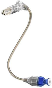 Cable receptor Oticon/Bernafon MiniFit - Compruebe la descripción para la compatibilidad con audífonos (Oreja Izquierda, 85, Tamaño 3)