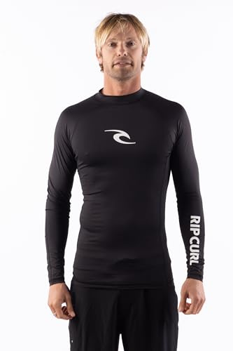 Long Sleeve Rashguard - UPF 50+ Sun Protection Surf Shirt, Tight Fit Rash Vest