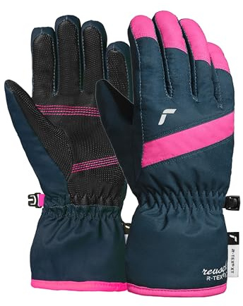 Reusch Wonder R-TEX XT Guanti da sci per bambini e ragazzi – Guanti invernali caldi e impermeabili con guscio robusto, fodera interna morbida e membrana traspirante – per sci e uso quotidiano