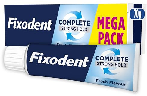 Fixodent Complete Denture Adhesive, Fresh Flavour 70g