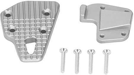 Levier de Frein Arrière de Moto, Pédale de Pied, Plaque D'extension en Alliage D'aluminium pour 2019 – 2021 (SILVER)