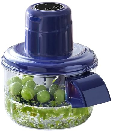 Sbucciatore Elettrico per Uva,Attrezzo da Cucina per Sbucciare Frutta,Rimuove la Buccia da Aglio e Pomodori,Ricaricabile,Dimensioni 20.3x23cm,per Preparare Marmellate,Insalate,Cucina Quotidiana