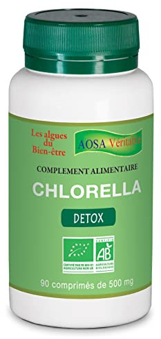 Chlorella bio - 90 comprimés - Aide à éliminer les toxines