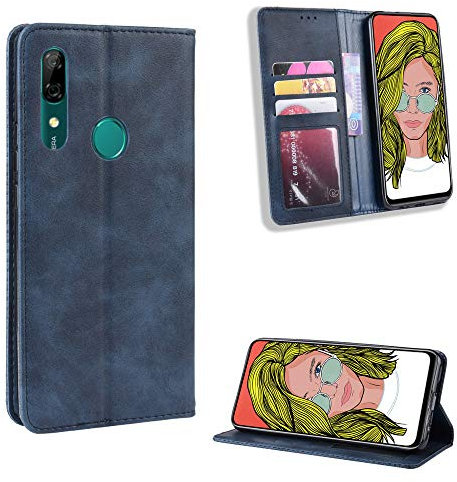 Jielangxin Coque pour Huawei P Smart Z,Étui de Protection Coque pour Huawei P Smart Z STK-LX1 STK-L21 Coque Housse Etui Cover Funda Blue