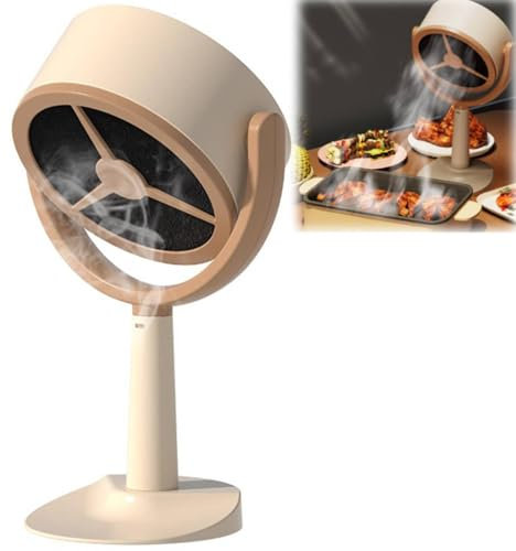 Smoke Away Purifier Fan, Smoke Away Purifier, Smoke Purifier for Smoking Indoors, Portable Smoke Air Purifier Fan, Portable Range Hood, Kitchen Exhaust Fan for Bbq, Hot Pot