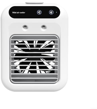 SMZhomeone Aire acondicionado portátil recargable con características ajustables, ideal para uso en coche u oficina con tecnología de refrigeración eficiente