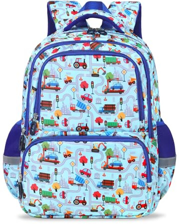 decalsweet Kids Backpack for Boys Girls Children Bookbags for Preschool Elementary Middle School Lightweight Teen School Bags Backpacks