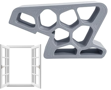 Tope Para Ventanas | Bloqueos Para Puertas De Patio - Bloque Antideslizante Para Ventanas De Hogar, Hotel, Apartamento, Balcón, Patio, Garaje, Dormitorio