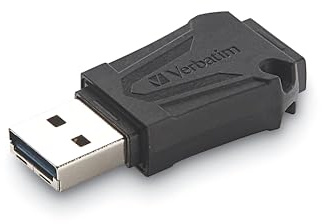 Verbatim 16GB ToughMAX USB 2.0 Flash Drive - Extremely Durable Thumb Drive - Black 70000