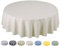 Home Direct Wachstuch Tischdecke Abwaschbar Rund 140cm Beige