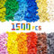WYSWYG 1500 Pieces Classic Building Bricks Set Age 6+ – Bulk Basic Blocks in 12 Colors & 14 Shapes, Compatible Bulk Block, STEM Educational Toy Suitable for Boys & Girls Ages 6+, Packed in Box.