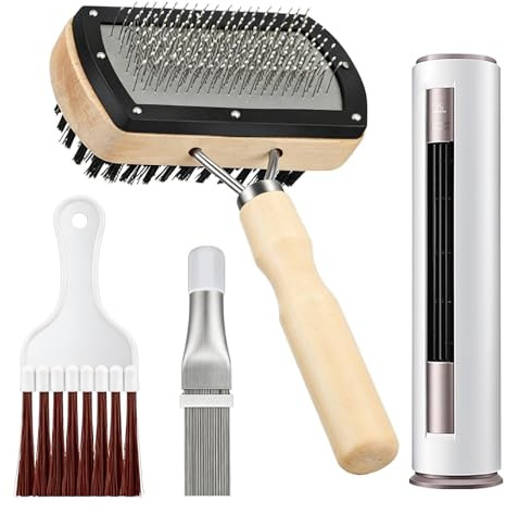 Kit de limpieza de acondicionador de larga duración, limpiador de bobina de de aire acondicionado, peine de aleta condensador de aire acondicionado, para el hogar, dormitorio, hotel