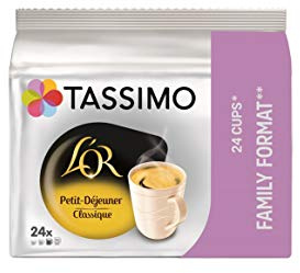 Tassimo Dosette Café - L'OR Petit Déjeuner Classic - 24 boissons (24 Tdiscs)