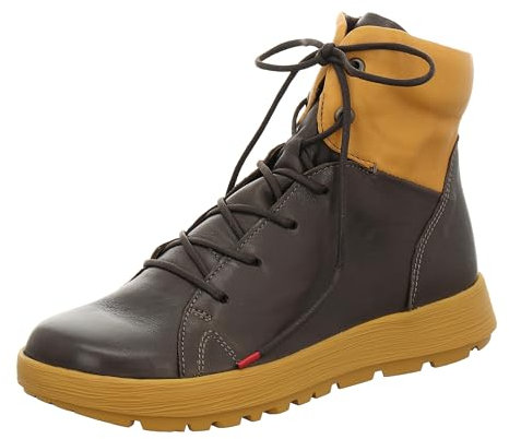 THINK! Damen COMODA chromfrei gegerbte nachhaltige Stiefelette, 2010 Graphite/Kombi, 37 EU