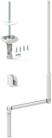 Manivelle de volet roulant 1300 mm Ø 12 mm avec sortie 6P7 verticale