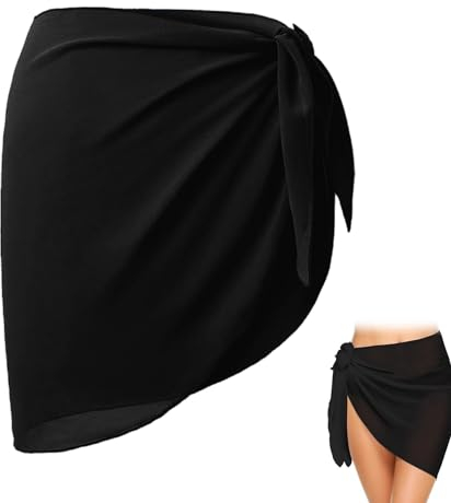 Strandtuch Damen,Cover Up Strandkleid,Strand Sarong Strandkleider,Beach Sommer,Wickelrock Must Women,für Wrap Badeanzug,Haves Pareos Schwarz,Strandkleidung Baderock Hüfttuch,Damen-Sarong-Badeanzug