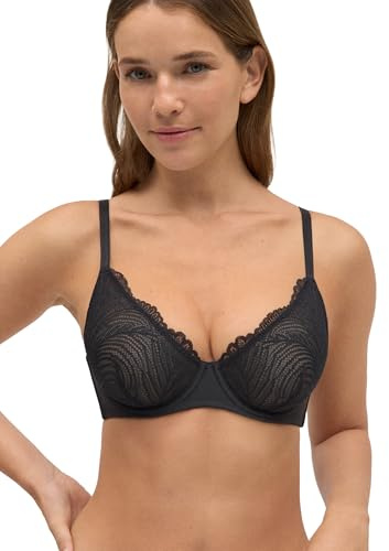 Ysabel Mora - Soutien-Gorge à Armatures sans Rembourrage Dentelle Transparente Confort et Support Design Élégant Matériau de Qualité Ajustement Parfait Sensation de Légèreté