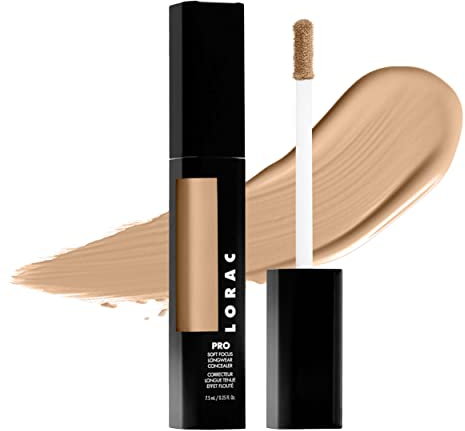 LORAC, PRO Concealer, Correttore Liquido, Copertura Full, Lunga Durata, Soft Matte, Correttore Professionale per un Make up Professionale, Non Testato su Animali, Tonalitá 7.5